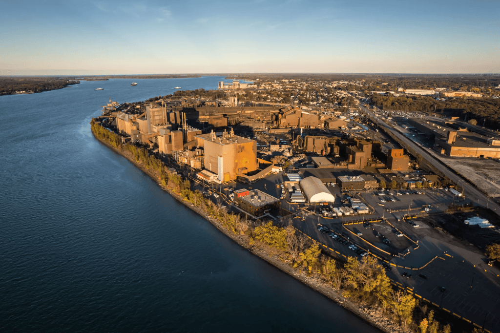 Rio Tinto operations facilities in Canada