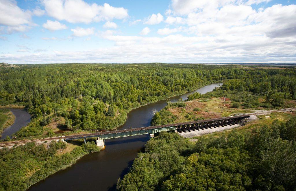 River and woods near our operations in Canada